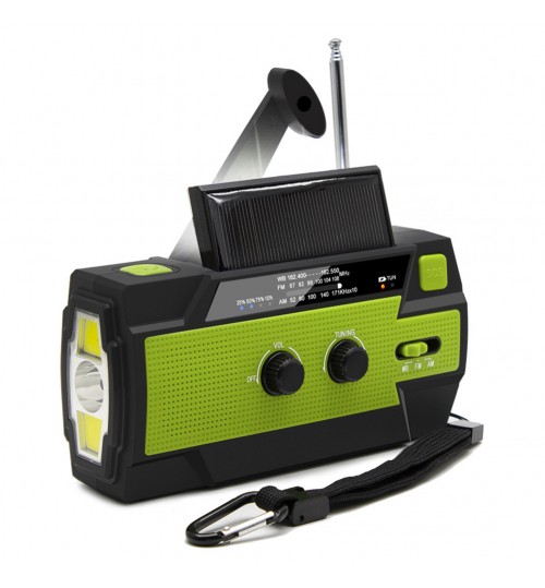 Solar Crank NOAA Weather Survival Radio